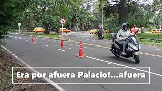 Examen moto en el ACA Lunes 08032021 [upl. by Ennirok]