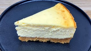 How To Make Baked New York Cheesecake [upl. by Becket]