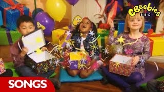 CBeebies Presenters  The Birthday Song [upl. by Gathard]