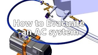 How to Evacuate an AC system Full Vacuum Procedure [upl. by Mihalco602]