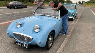 1959 Austin Healey Frogeye Sprite Breakdown [upl. by Eerrahs]