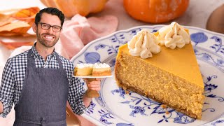 The BEST Pumpkin Cheesecake [upl. by Satsok]