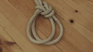 Learn How To Tie A Bowline On A Bight  WhyKnot [upl. by Meill]