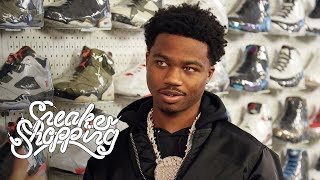 Roddy Ricch Goes Sneaker Shopping With Complex [upl. by Yoj405]