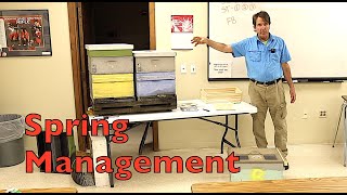 Beekeeping Spring Management [upl. by Nnair774]