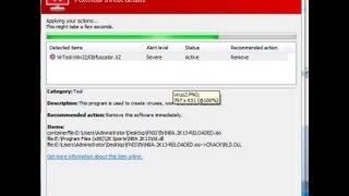 MSE found VirToolWin32ObfuscatorXZHow to remove this Trojan virus [upl. by Yesdnil]