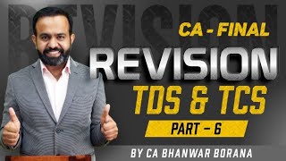 Revision  Final DT MAYNOV22  TDS amp TCS  PART  6 [upl. by Seavir]