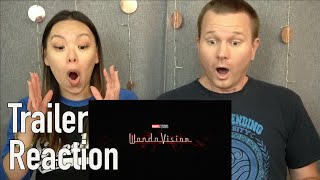 WandaVision Official Trailer  Reaction amp Review [upl. by Aiciruam]