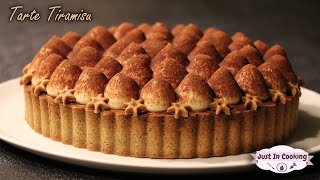 Recette de Tarte Façon Tiramisu [upl. by Anielram]