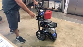 Powerstroke 3100PSI Pressure Washer  Assembly and Review [upl. by Kinch]