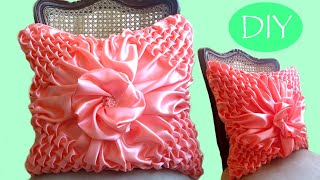 Cojin drapeado paso a paso  3 video 1 Draped cushions DIY Almofada em Capitone [upl. by Ailyn989]