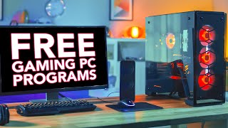 25 FREE PC Programs Every Gamer Should Have 2021 [upl. by Ahserb]