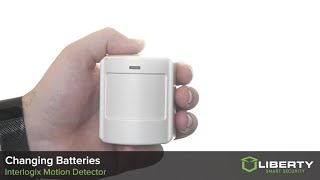 Changing Batteries  Interlogix Motion Detector [upl. by Padget]