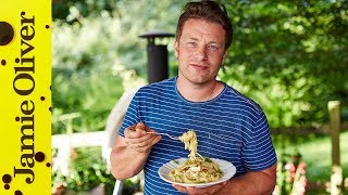 How to Cook Crab Linguine  Jamie Oliver [upl. by Keely617]