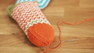 Dein Tutorial quotBandspitzequot  Video zum Buch quotSoxxBook by Stine amp Stitchquot [upl. by Crissy98]