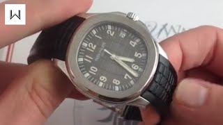 Patek Philippe Aquanaut 5167 Luxury Watch Review [upl. by Dumm]