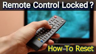 How to Unlock Remote  Fixed Remote Keys Not Work Problem [upl. by Odelinda919]