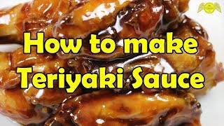 How To Make Chicken Teriyaki Wings  CHICKEN WINGS SAUCE RECIPE [upl. by Narmi706]