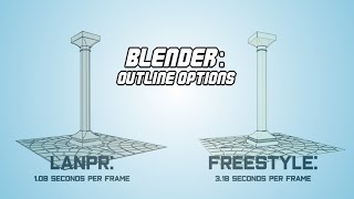 Blender  Outline Options [upl. by Linnell171]