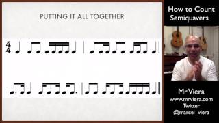 8 How to Count Semiquavers [upl. by Cusick]