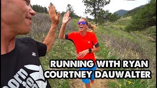 Courtney Dauwalter Talks About Overcoming The Pain CaveRunning with RyanEp 5 [upl. by Htial]