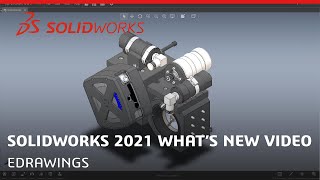 Whats New in SOLIDWORKS 2021  eDrawings [upl. by Liberati]