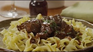 How to Make Beef Tips  Beef Recipes  Allrecipescom [upl. by Devlen810]