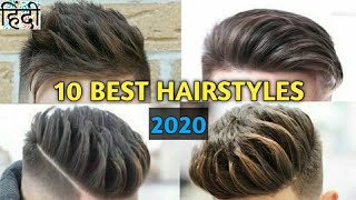 2020 Top 10 BEST Hairstyles For Men  NEW Hairstyle 2020 Boy  Style Saiyan [upl. by Nerfe866]