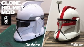 Hasbro Clone Trooper Helmet Conversion [upl. by Tewfik404]