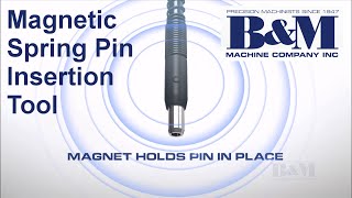 Magnetic Spring Pin Insertion Tool [upl. by Veljkov366]