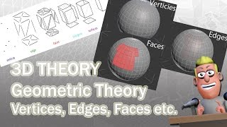 Geometric Theory for 3D Modelling  Vertices Edges and Faces [upl. by Orelu]