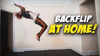 How to Backflip at HOME in 2021 [upl. by Paulie]