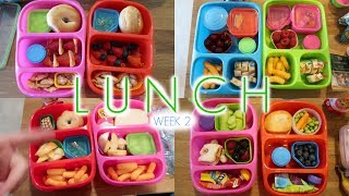 Kids Lunch Ideas  Week 2  Sarah Rae Vlogas [upl. by Eirrac]