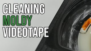 How to clean moldy VHS videotape [upl. by Melicent]