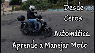 Aprende a Manejar una Moto Automática Desde Cero [upl. by Azpurua]