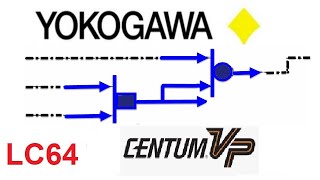 Yokogawa CENTUM VP LC64 Logic Chart Block  Centum VP Tutorial  Yokogawa DCS training [upl. by Ingles]