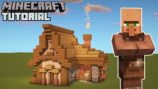 Minecraft  Toolsmiths House Tutorial Villager Houses [upl. by Rednijar332]