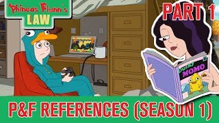 EVERY Phineas amp Ferb Reference in Milo Murphys Law Season 1 Part 1  HD [upl. by Coop716]