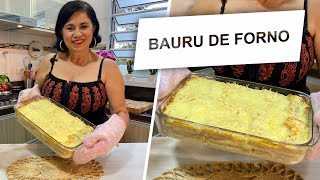 BAURU DE FORNO 🥪🥪  RECEITAS  CÉLIA REZENDE [upl. by Henrieta720]