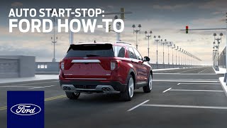 Auto StartStop  Ford HowTo  Ford [upl. by Wilhelmina939]