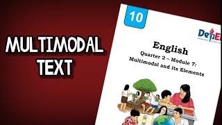 Multimodal Text explained in Filipino  Grade 10 English Quarter 2 Module 7 [upl. by Applegate]