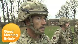 How Easy Is It to Pass an Army Fitness Test  Good Morning Britain [upl. by Akibma376]