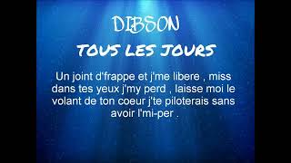 Dibson  Tous les jours [upl. by Galina]