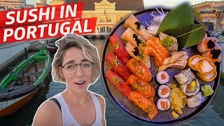 What Does Sushi Taste Like in Aveiro Portugal — Travel Eat Repeat [upl. by Goat]