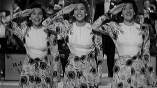 Boogie Woogie Bugle Boy Radio Broadcast  Andrews Sisters [upl. by Onaled]