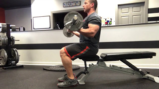 Seated Barbell Curl [upl. by Phaidra]