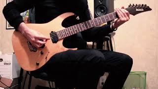 Job For A Cowboy  Entombment of a Machine Guitar Cover [upl. by Kemppe903]