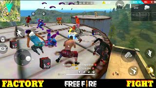 Garena free fire factory king  ff fist fight on factory roof  factory challenge gameplay  video t [upl. by Riatsila]