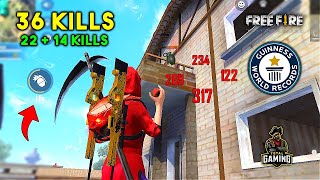 World Record 36 Kills in Duo vs Squad Must Watch Gameplay  Garena Free Fire [upl. by Dillon]