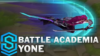 Battle Academia Yone Skin Spotlight  League of Legends [upl. by Benedick]